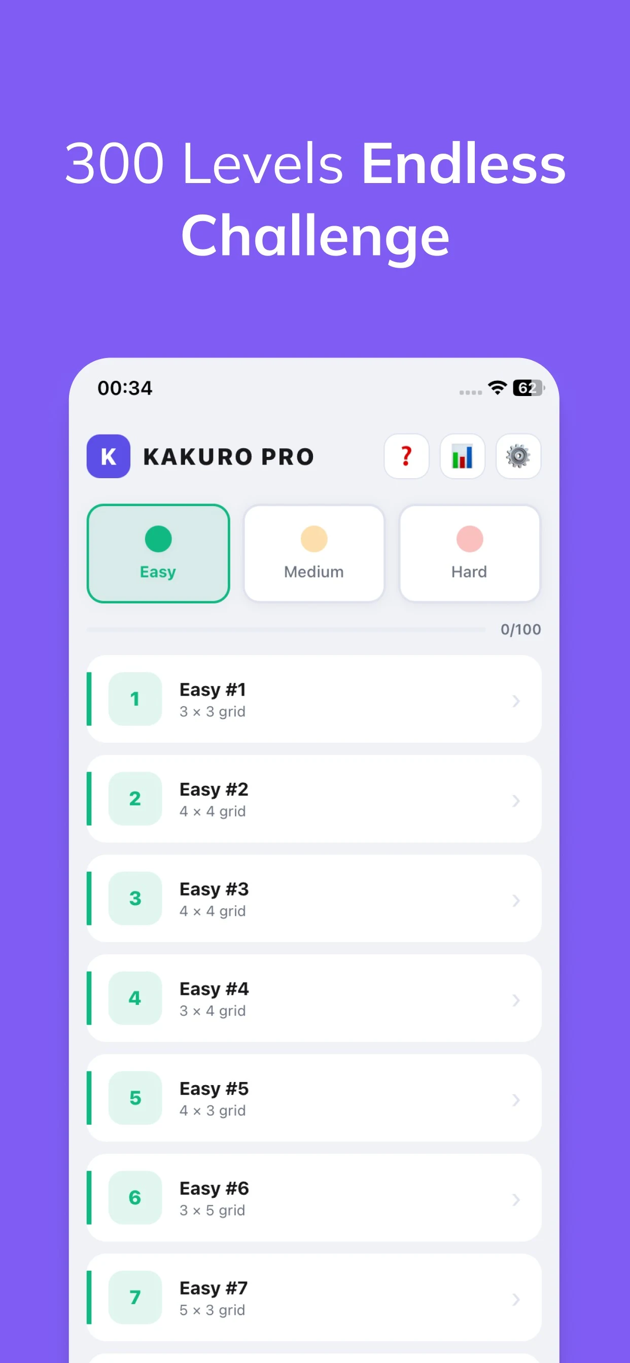 Kakuro Pro screenshot