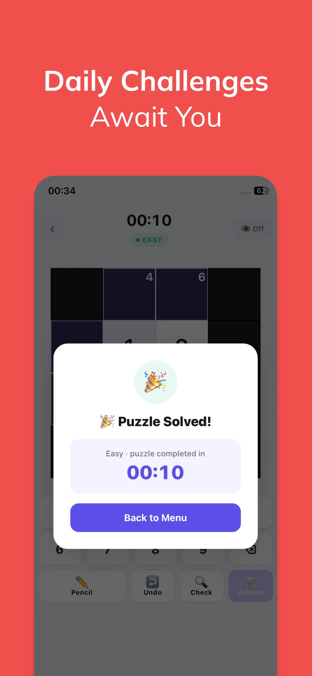 Kakuro Pro screenshot